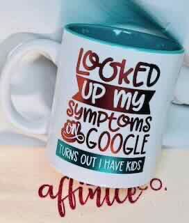 0-0 24 Oz Ceramic Mug - I Have Kids