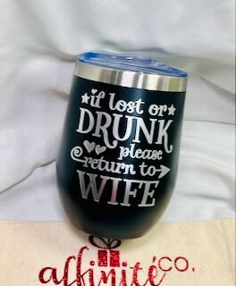 0Double Wall Stainless Steel Tumbler - Return to Wife